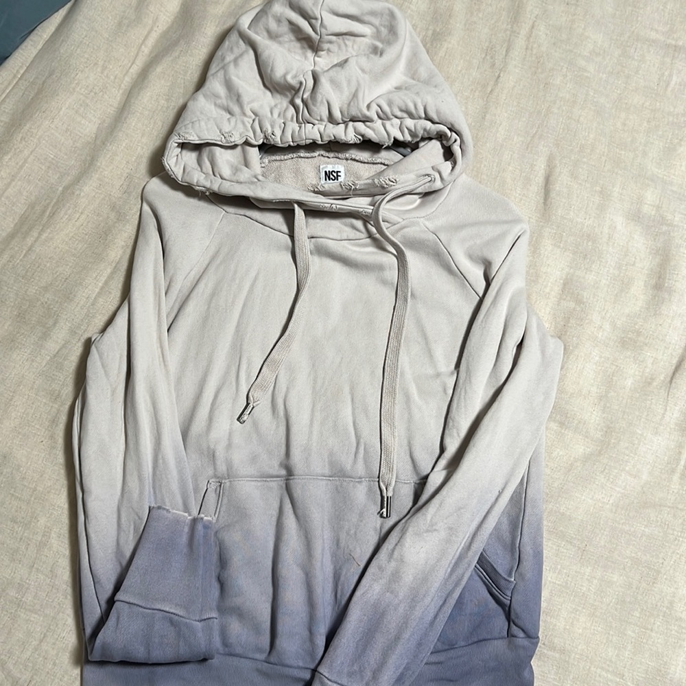 Ombré NSF hoodie. Size Small.